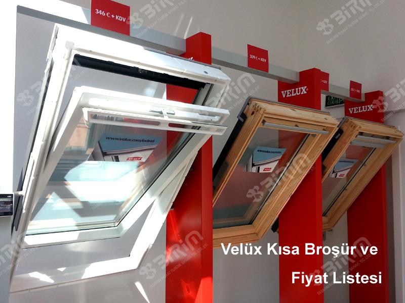 Velux Kısa Broşür ve Fiyat Listesi